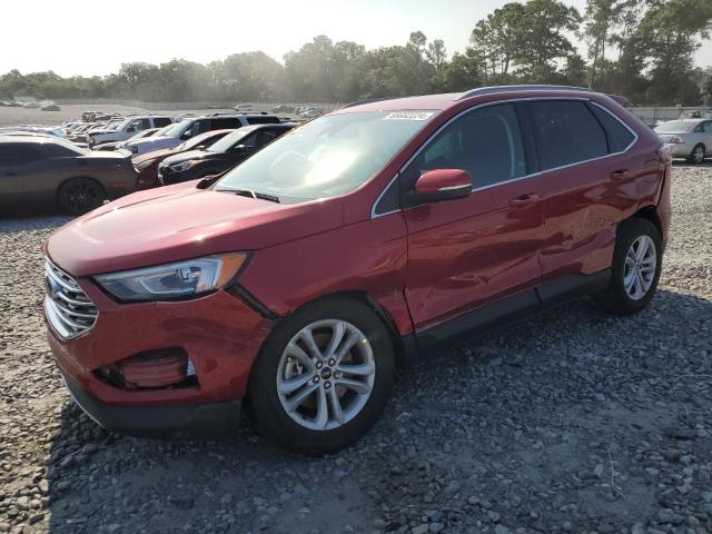 2FMPK4J98LBB58095 - 2020 FORD EDGE SEL RED photo 1