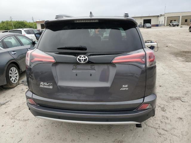 2T3JFREV8GW488387 - 2016 TOYOTA RAV4 SE GRAY photo 6