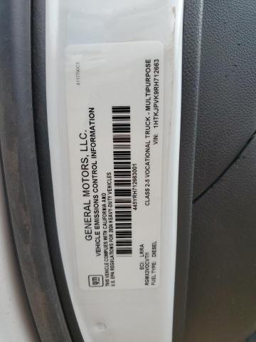 1HTKJPVK9RH712663 - 2024 CHEVROLET SILVERADO Սպիտակ լուսանկար 13