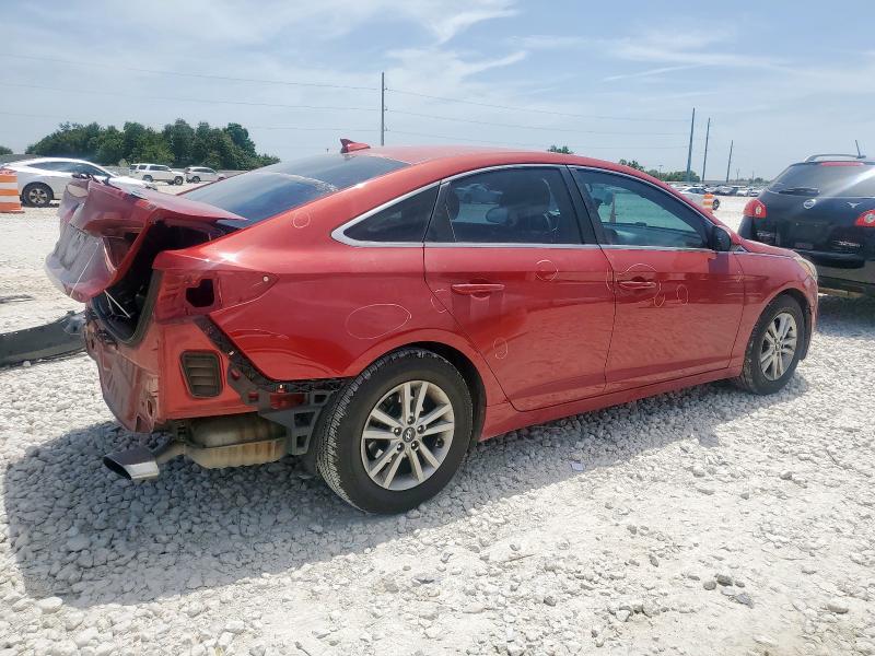 5NPE24AF8HH586505 - 2017 HYUNDAI SONATA SE 红色 照片 3