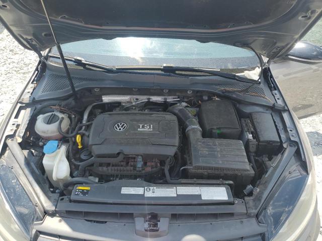 WVWLF7AU7FW302803 - 2015 VOLKSWAGEN GOLF R GRAY photo 11