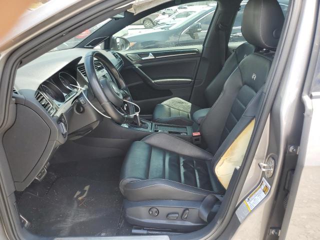 WVWLF7AU7FW302803 - 2015 VOLKSWAGEN GOLF R GRAY photo 7