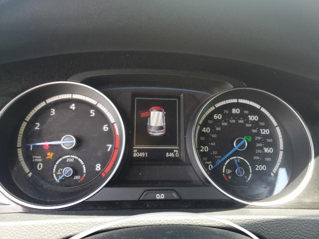 WVWLF7AU7FW302803 - 2015 VOLKSWAGEN GOLF R GRAY photo 9