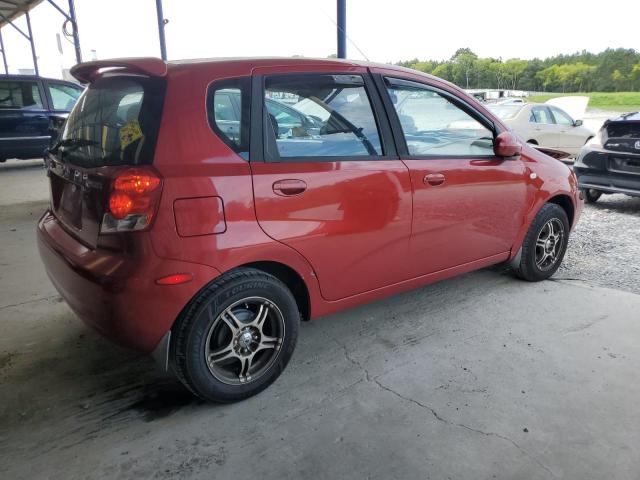 KL1TD666X6B566378 - 2006 CHEVROLET AVEO BASE RED photo 3