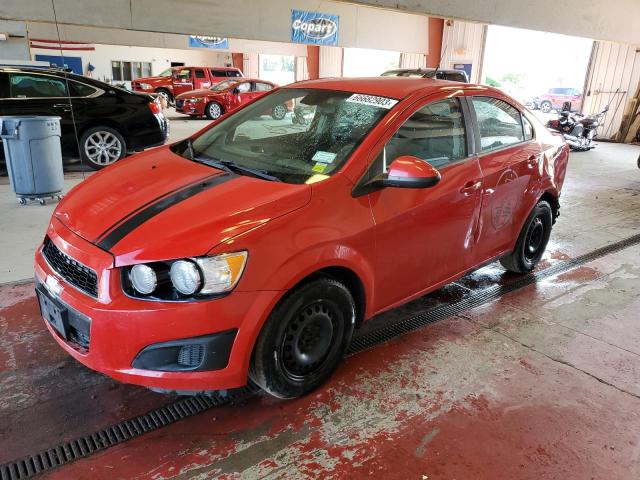 1G1JB5SG5D4136170 - 2013 CHEVROLET SONIC LS 红色 照片 1