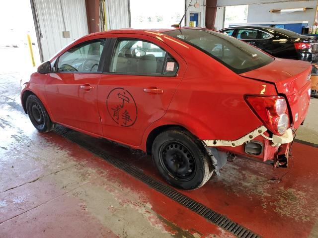 1G1JB5SG5D4136170 - 2013 CHEVROLET SONIC LS 红色 照片 2