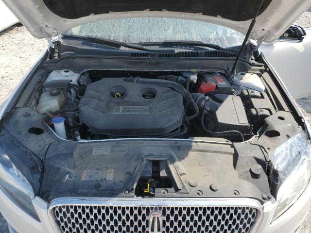 3LN6L5F92JR618356 - 2018 LINCOLN MKZ RESERVE WHITE photo 11