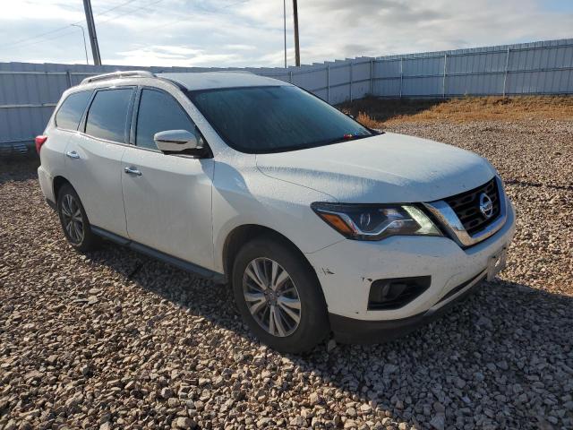 5N1DR2MM8KC645024 - 2019 NISSAN PATHFINDER S WHITE photo 4