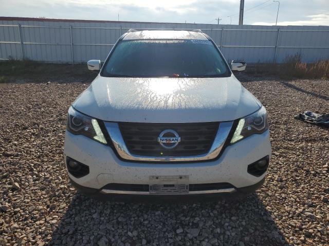 5N1DR2MM8KC645024 - 2019 NISSAN PATHFINDER S WHITE photo 5