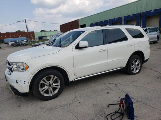 1D4RE4GG7BC705045 - 2011 DODGE DURANGO CREW WHITE photo 1