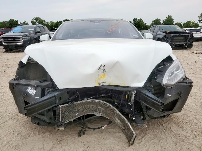 5YJSA1E28FF103618 - 2015 TESLA MODEL S Սպիտակ լուսանկար 5