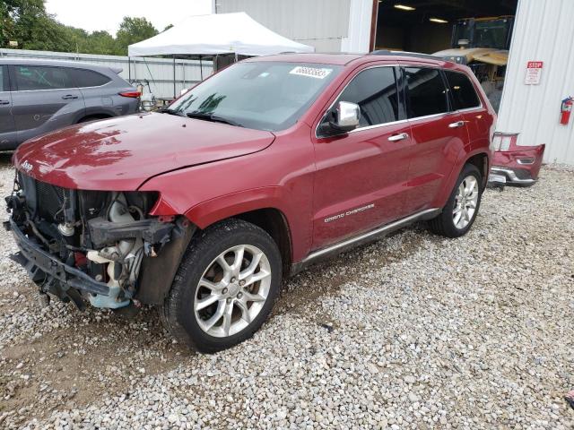 1C4RJFJT5EC439300 - 2014 JEEP GRAND CHER SUMMIT 勃艮第红 照片 1