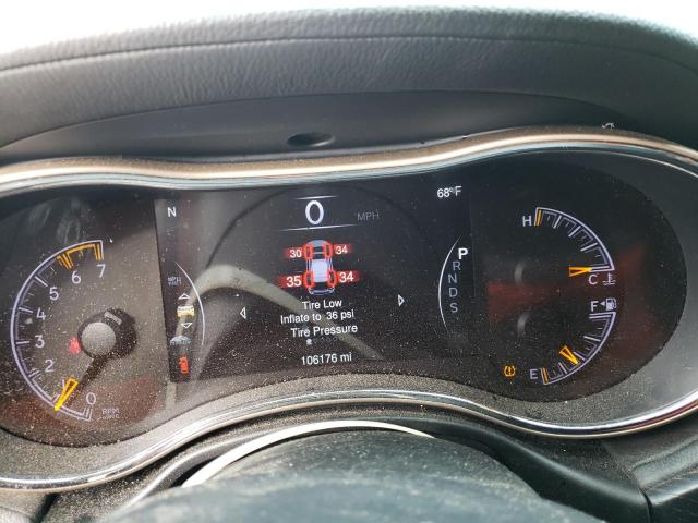 1C4RJFJT5EC439300 - 2014 JEEP GRAND CHER SUMMIT 勃艮第红 照片 9