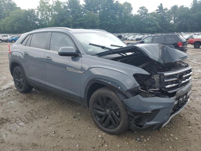 1V2KE2CA0NC204747 - 2022 VOLKSWAGEN ATLAS CROS SE GRAY photo 4