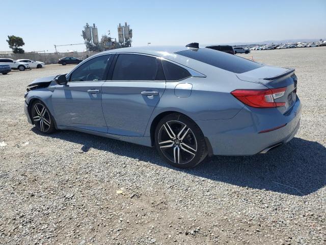 1HGCV1F34NA005971 - 2022 HONDA ACCORD SPORT BLUE photo 2