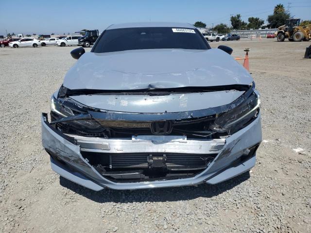 1HGCV1F34NA005971 - 2022 HONDA ACCORD SPORT BLUE photo 5