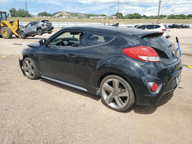 KMHTC6AE1DU174087 - 2013 HYUNDAI VELOSTER TURBO შავი ფოტო 2