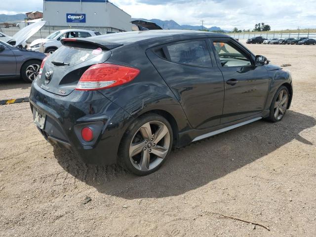 KMHTC6AE1DU174087 - 2013 HYUNDAI VELOSTER TURBO შავი ფოტო 3