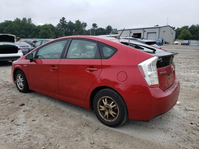 JTDKN3DU6A0047625 - 2010 TOYOTA PRIUS RED photo 2