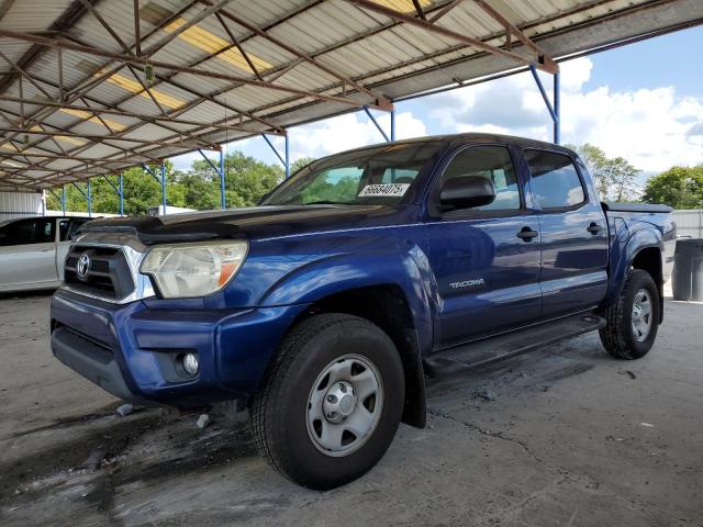 3TMJU4GN6FM175361 - 2015 TOYOTA TACOMA DOUBLE CAB PRERUNNER BLUE photo 1