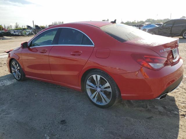 WDDSJ4EB5EN042638 - 2014 MERCEDES-BENZ CLA 250 RED photo 2