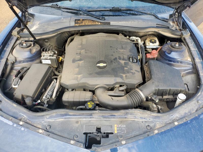 2G1FA1E35C9163553 - 2012 CHEVROLET CAMARO LS 蓝色 照片 11