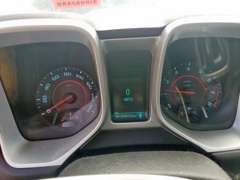 2G1FA1E35C9163553 - 2012 CHEVROLET CAMARO LS 蓝色 照片 9