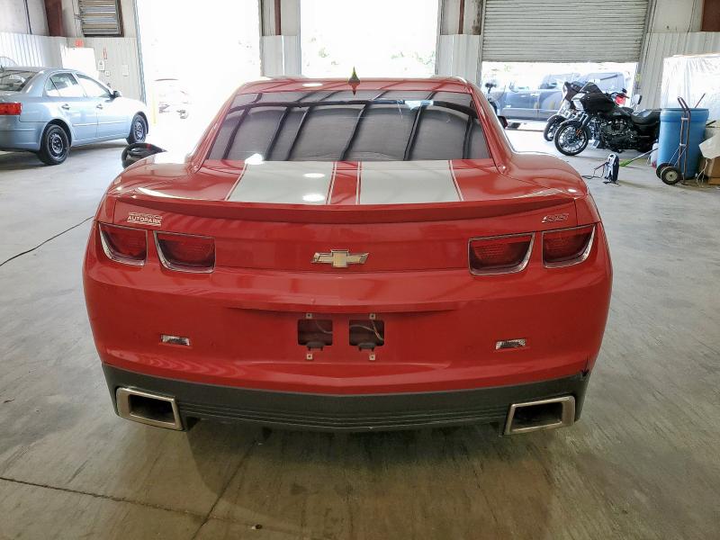 2G1FT1EW4A9189840 - 2010 CHEVROLET CAMARO SS წითელი ფოტო 6