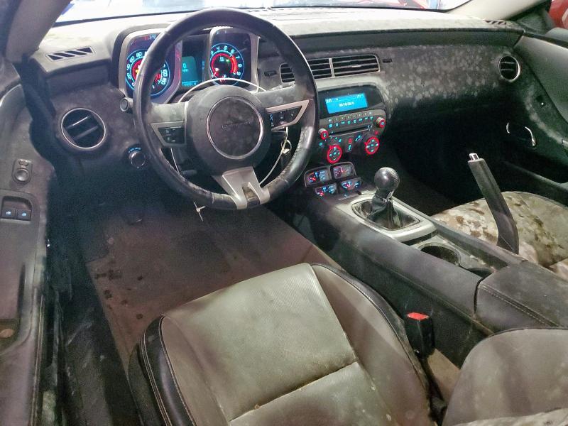 2G1FT1EW4A9189840 - 2010 CHEVROLET CAMARO SS წითელი ფოტო 8