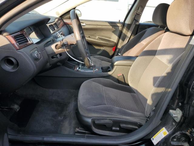 2G1WA5EK9A1126208 - 2010 CHEVROLET IMPALA LS BLACK photo 7