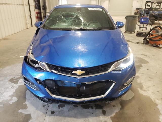 1G1BE5SMXG7236317 - 2016 CHEVROLET CRUZE LT BLUE photo 5