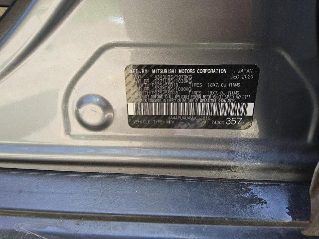 JA4APUAU4MU013819 - 2021 MITSUBISHI OUTLANDER SPORT ES GRAY photo 12