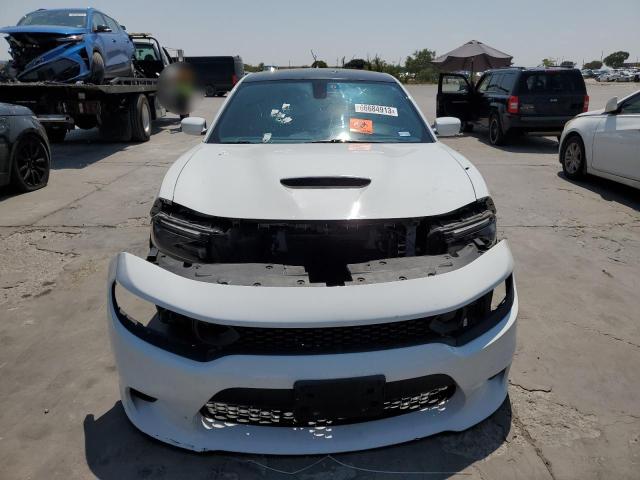 2C3CDXGJ4KH520214 - 2019 DODGE CHARGER SCAT PACK WHITE photo 5