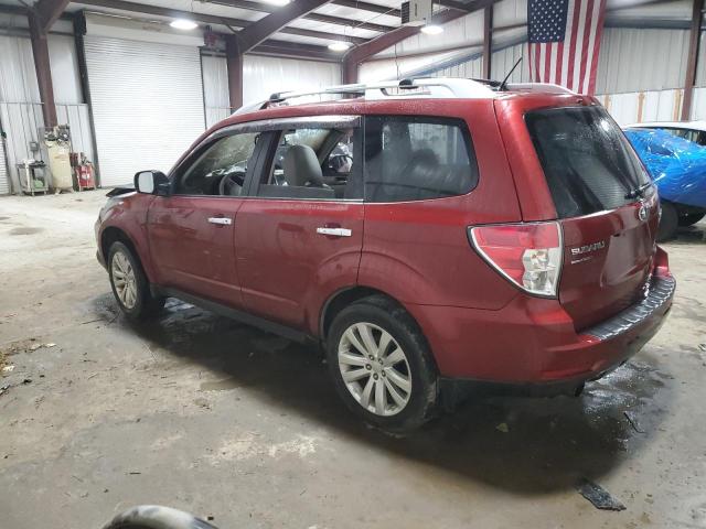 JF2SHAGC0BH712442 - 2011 SUBARU FORESTER TOURING 勃艮第红 照片 2