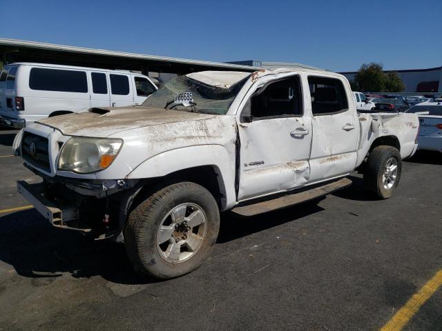 5TEKU72N05Z077781 - 2005 TOYOTA TACOMA DOUBLE CAB PRERUNNER LONG BED WHITE photo 1