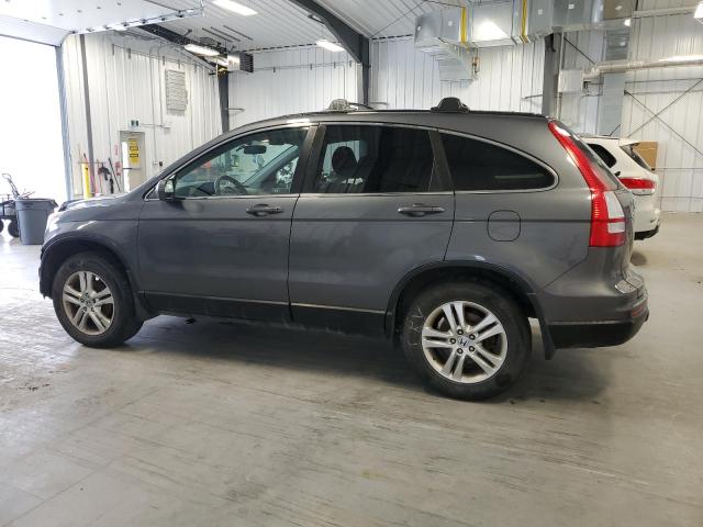 5J6RE4H56AL815152 - 2010 HONDA CR-V EX GRAY photo 2