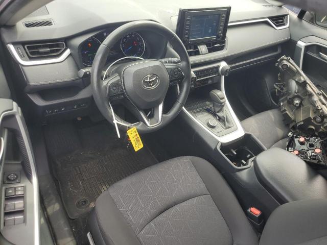 JTMRWRFV2ND139642 - 2022 TOYOTA RAV4 XLE GREEN photo 8