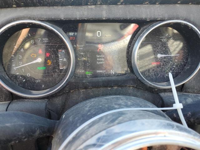 1C4JJXP65MW643225 - 2021 JEEP WRANGLER U SAHARA 4XE BLACK photo 9