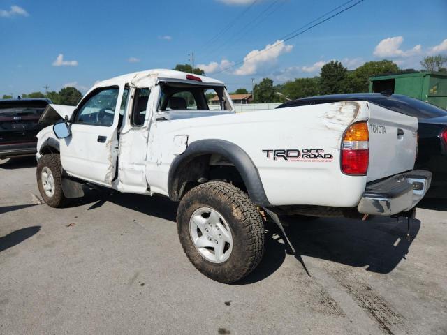5TESN92N61Z860803 - 2001 TOYOTA TACOMA XTRACAB PRERUNNER თეთრი ფოტო 2