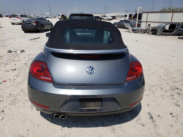 3VW5P7AT8DM813718 - 2013 VOLKSWAGEN BEETLE GRAY photo 6