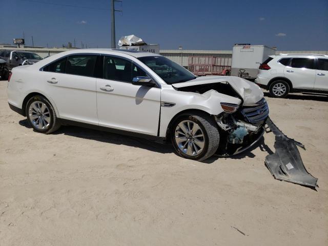 1FAHP2FWXBG137338 - 2011 FORD TAURUS LIMITED WHITE photo 4