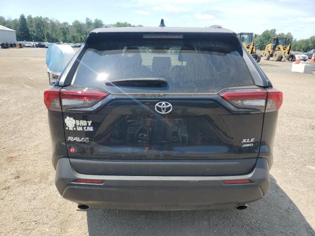 2T3R1RFV0LC068263 - 2020 TOYOTA RAV4 XLE BLACK photo 6