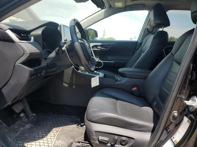 2T3R1RFV0LC068263 - 2020 TOYOTA RAV4 XLE BLACK photo 7