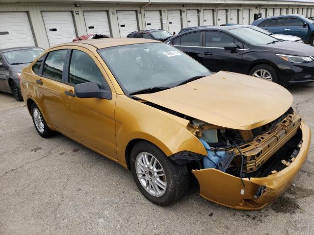 1FAHP35N89W134257 - 2009 FORD FOCUS SE GOLD photo 4