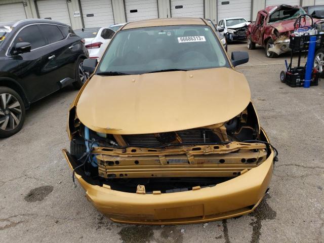 1FAHP35N89W134257 - 2009 FORD FOCUS SE GOLD photo 5