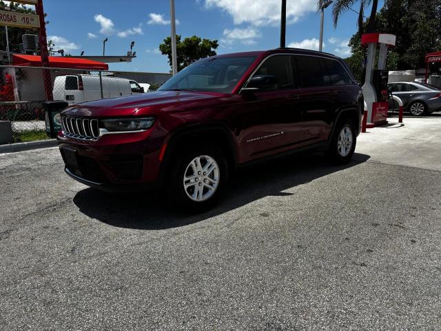 1C4RJGAG3RC708070 - 2024 JEEP GRAND CHER LAREDO 红色 照片 2