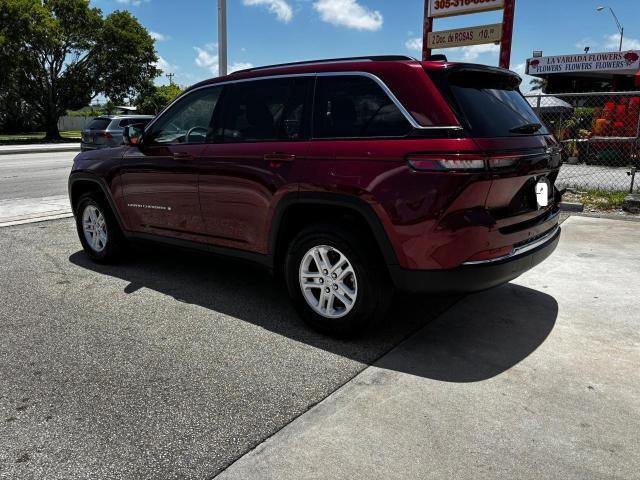 1C4RJGAG3RC708070 - 2024 JEEP GRAND CHER LAREDO 红色 照片 3