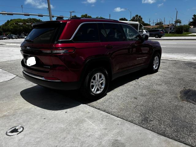 1C4RJGAG3RC708070 - 2024 JEEP GRAND CHER LAREDO 红色 照片 4