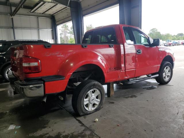 1FTRF04564KD85392 - 2004 FORD F150 RED photo 3