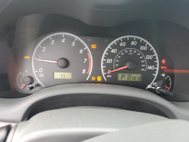 2T1BU4EE3AC271599 - 2010 TOYOTA COROLLA BASE GREEN photo 9